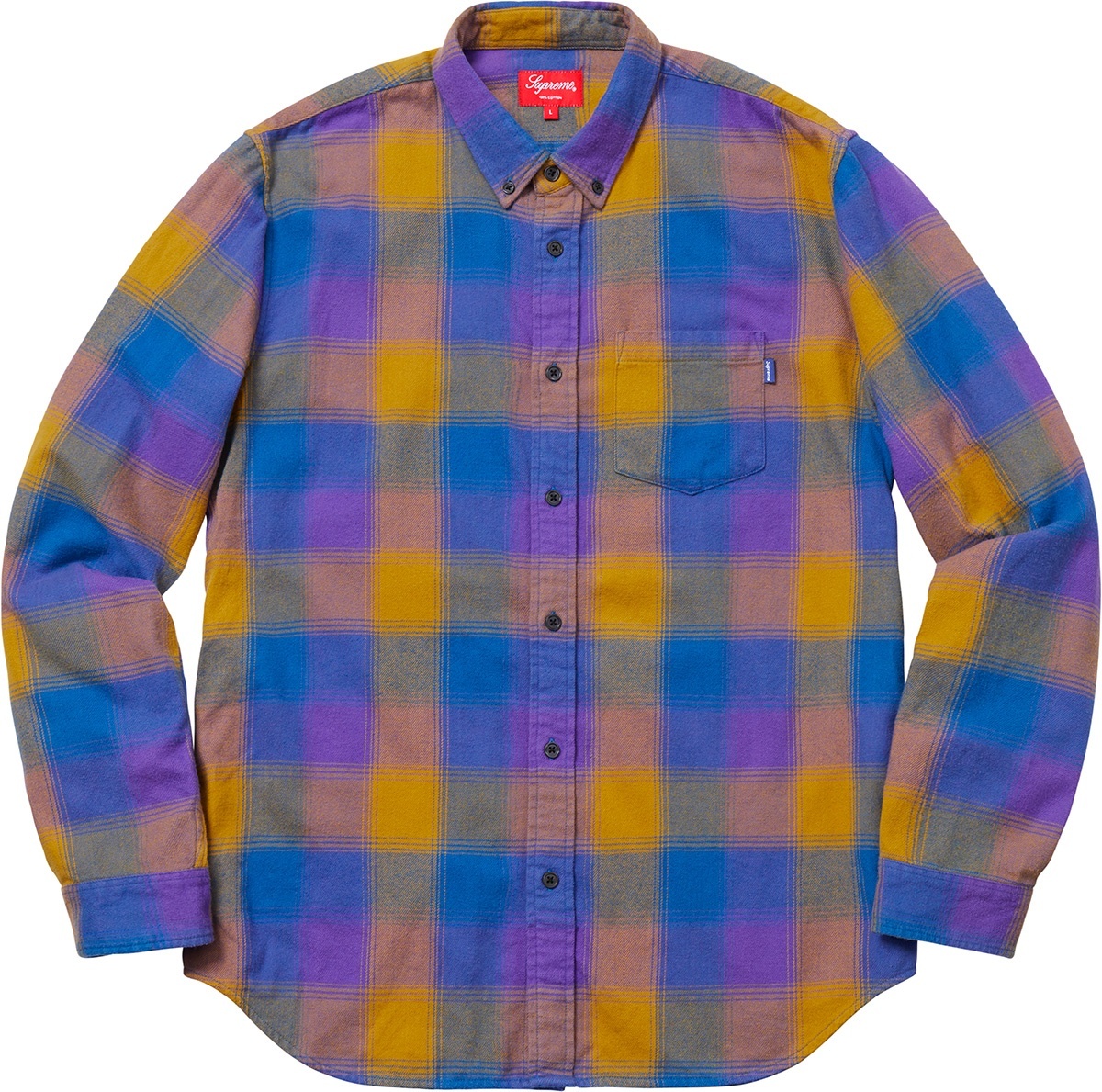 Shadow Plaid Flannel Shirt view 2